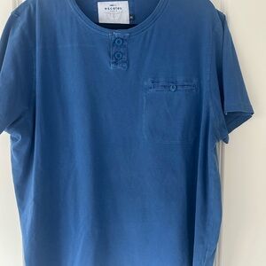 Escales (Paris)Men's Stylish Blue Polo Shirt, 3XL